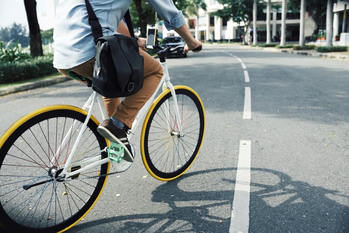Rome cyclists